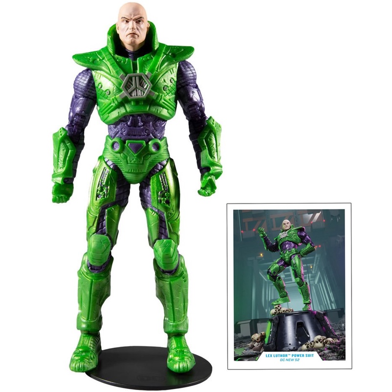 Boneco Lex Luthor Power Suit Mcfarlane Toys Dc Multiverse | Shopee Brasil