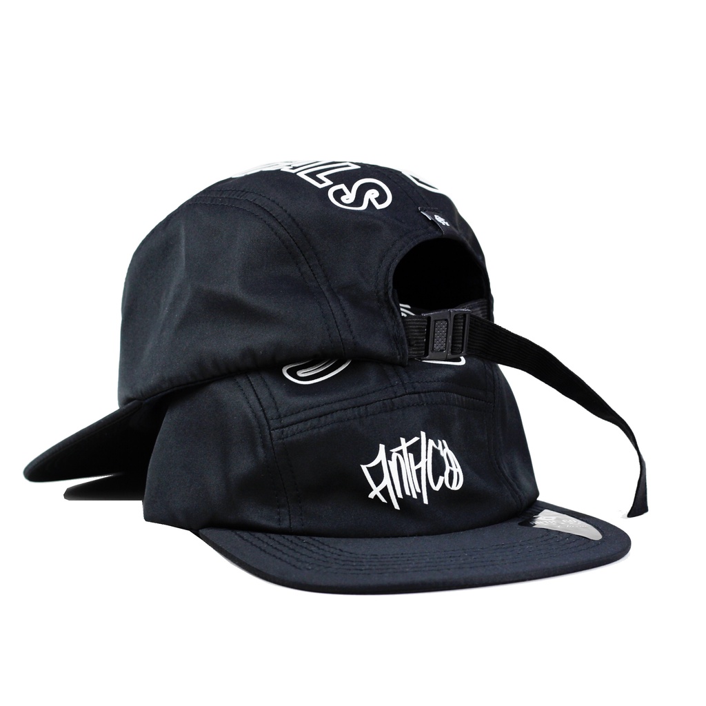 Boné High Strapback Five Panel Rosa