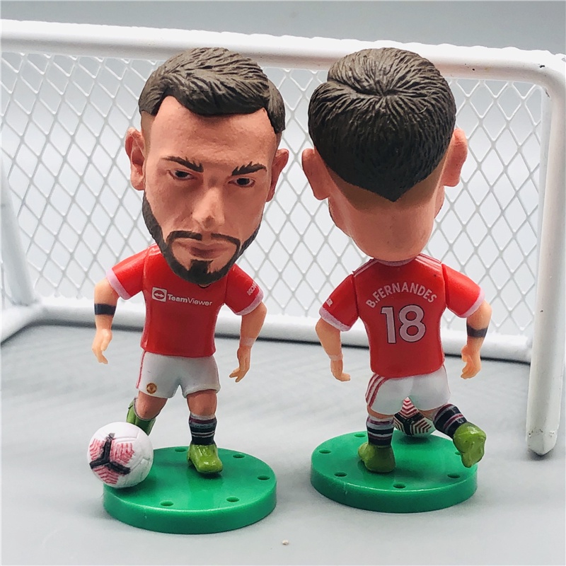 Soccerwe 7cm Altura Jogador De Futebol Star Mini Cartoon Doll