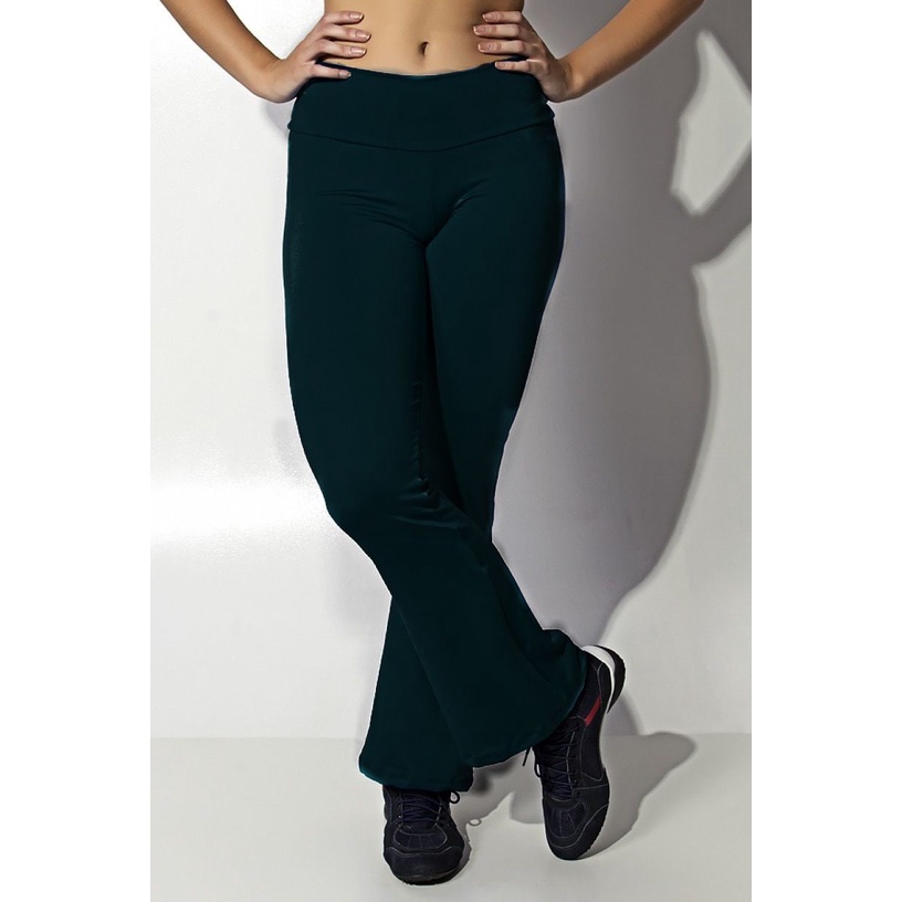 calça legging flare, calça bailarina, calça para trabalho