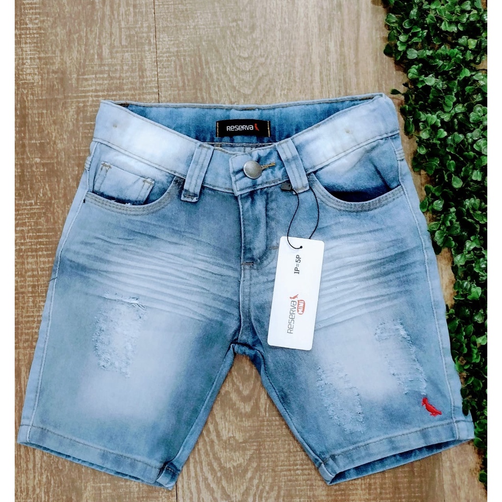 Short jeans reserva sales masculino