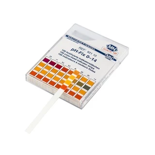 Papel Indicador De Ph 0-14 M. Nagel (Made In Germany) Caixa Com 100 Tiras
