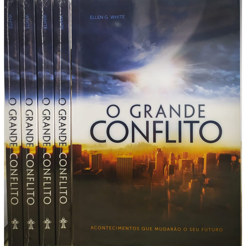 Livro O Grande Conflito Novo e Lacrado Shopee Brasil