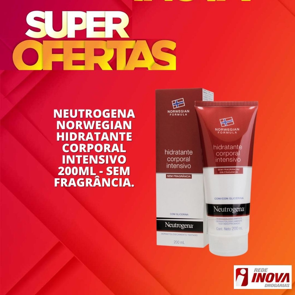 Neutrogena Norwegian Hidratante Corporal Intensivo Ml Sem Fragancia Shopee Brasil