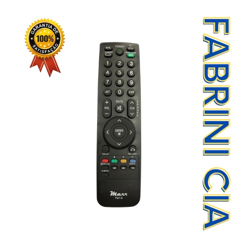 Controle Remoto Compatível Tv LG Lcd Plasma 7414