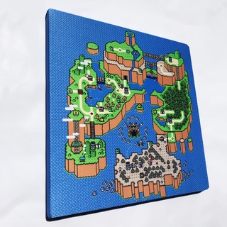 Mouse Pad Mapa Jogo Super Mário World