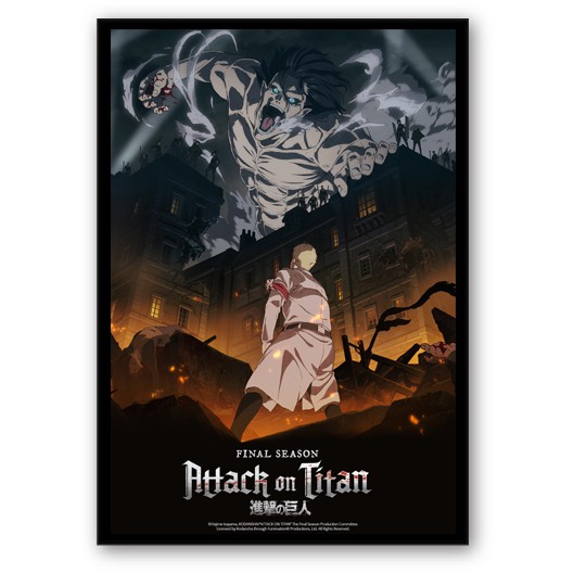 Poster Anime SHINGEKI NO KYOJIN, Attack on Titan, FINAL SEASON