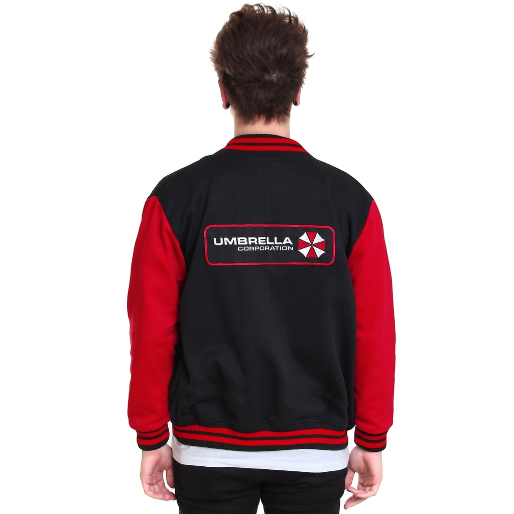 Capcom Resident Evil 1996 Coaches jacket Umbrella orders Corporation Mens size XL