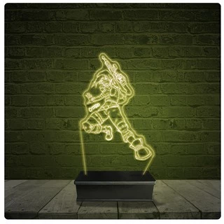 Led Luminária Acrílico Abajur - Fortnite Jogo 03