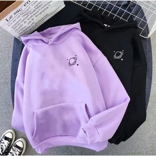 Moletom Feminino Com Capuz De Lã Tamanho Grande Para Outono/Inverno