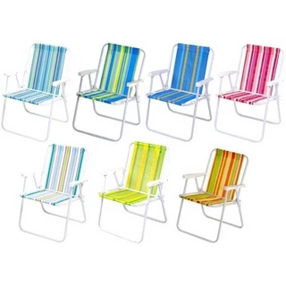 Cadeira de Praia e Piscina Alta 2002 Cores Variadas MOR em Oferta na Shopee