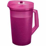 Jarra Colors 2 Litros Tupperware Rosé, Vermelha, Preta, Rosa