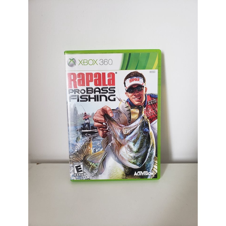 Jogo Xbox 360 Raro Rapala Pro Bass Fishing Usado Original Mídia Física