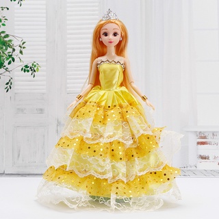 Caso Genuíno Para Roupas Boneca Barbie Vestido Princesa Vestidos