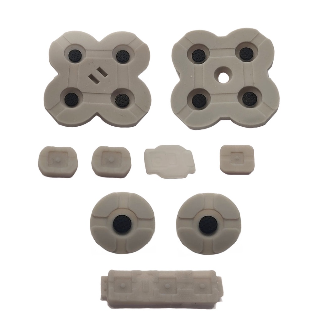 Boutons De Remplacement Pour Nintendo Switch Lite - Set Complet ABXY, D-Pad, Home, L/ZL/ZR - Gris