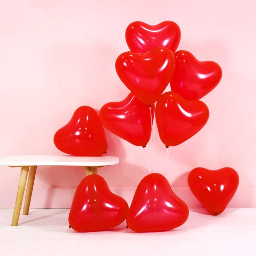 Xiayizhan Balão de coração vermelho para decoração de Dia dos Namorados –  balões de coração vermelho para festa de aniversário, casamento, decorações  de Dia dos Namorados : : Brinquedos e Jogos