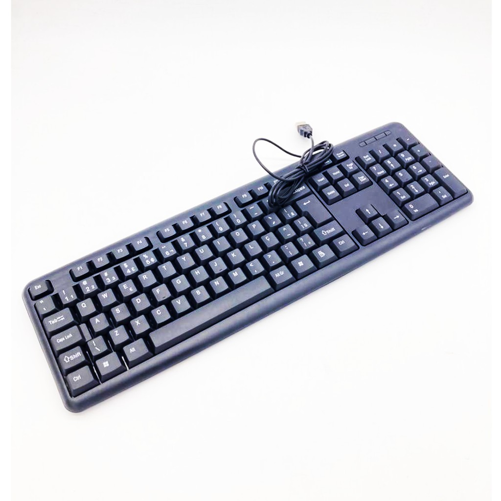 Teclado para computador com entrada usb | Shopee Brasil