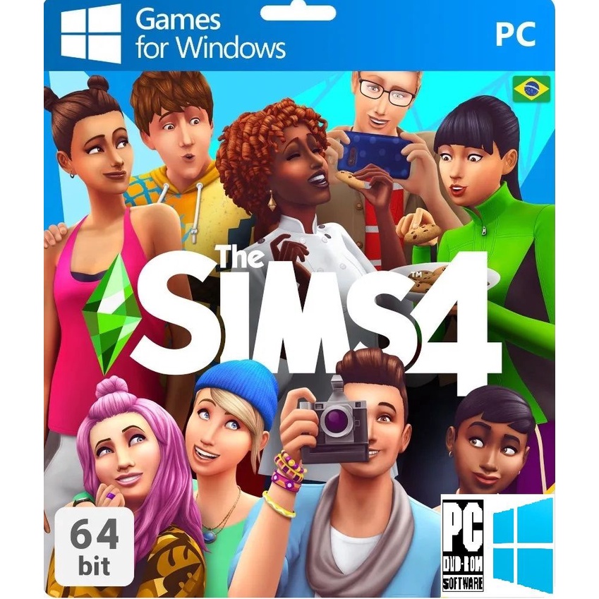 Conta Origin Com The Sims 4 + 5 Dlcs + Bf 3 E 4 (Pc) - DFG