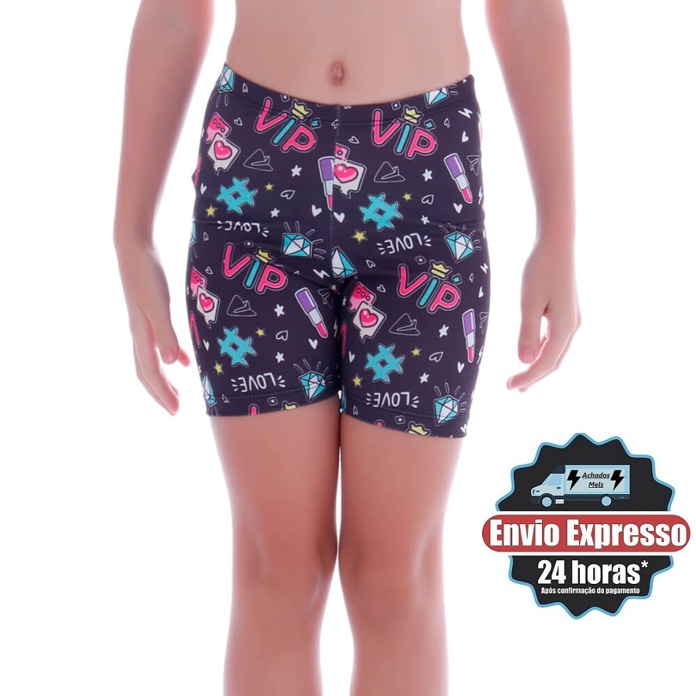 Shorts legging sale infantil