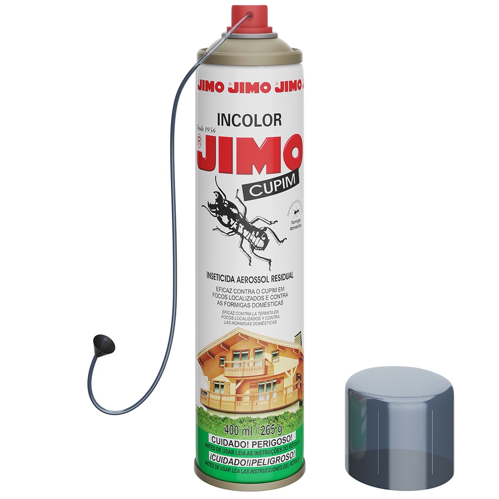 Dedetizador Jimo Anti Cupim Spray Incolor 400ml