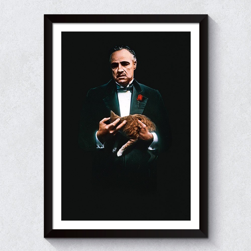 quadro decoração Poderoso Chefão | Shopee Brasil