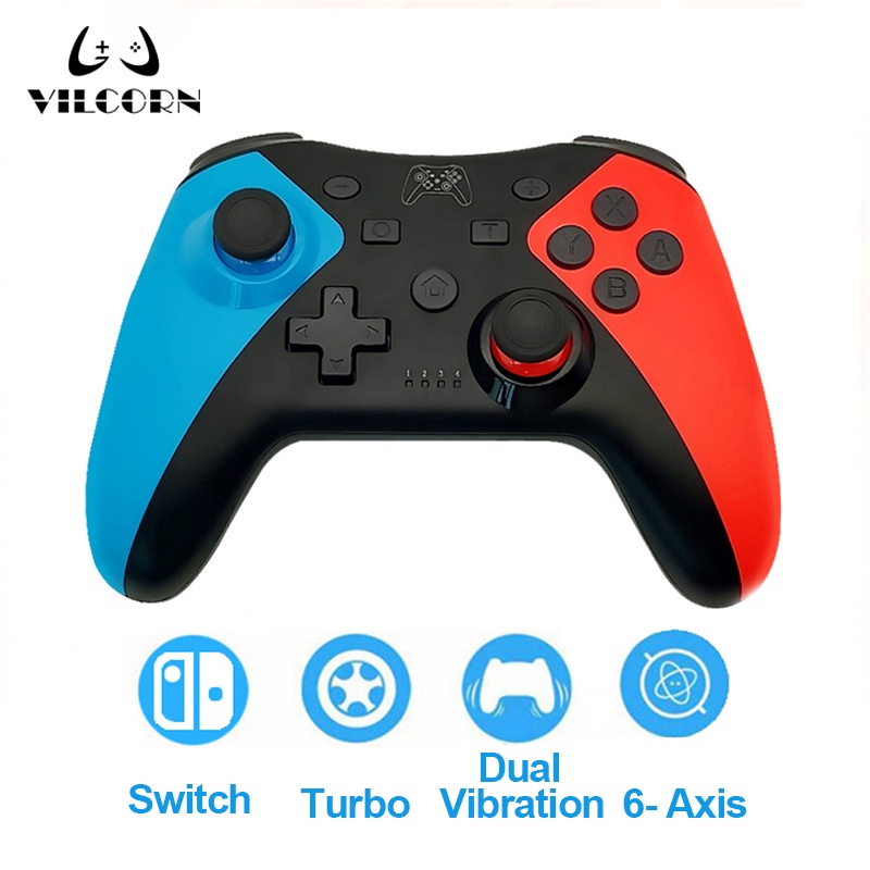 Compatível com Bluetooth 5.0 Controlador De Jogos, Motor De Vibração Dupla,  Gamepad Celular, Botão De Programação, PUBG Mobile, PS3, PS4 - AliExpress