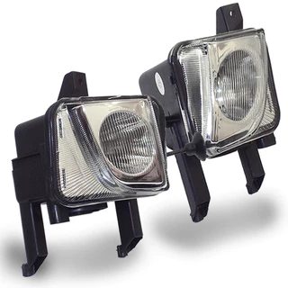 Par Farol Milha Montana Meriva Corsa Com Lentes de Vidro