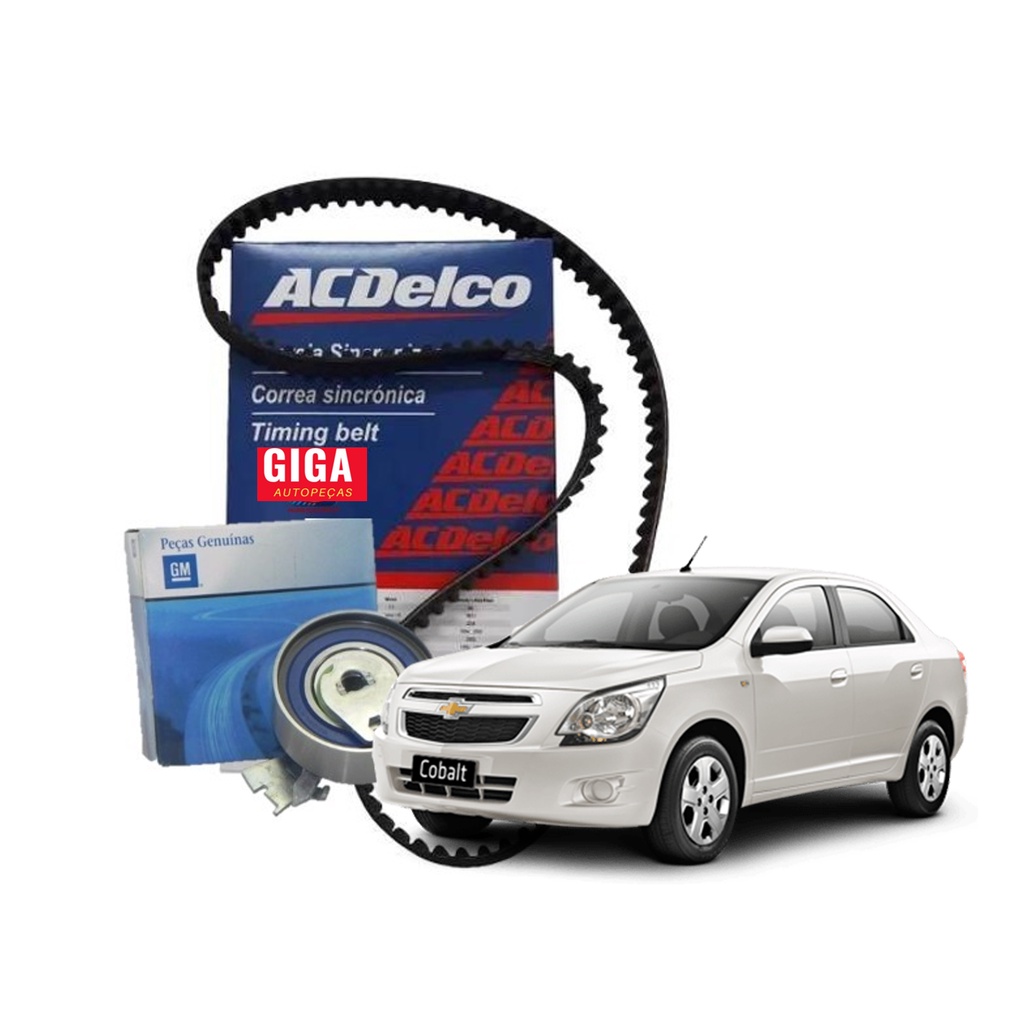 Kit Correia Dentada e Tensor Gm Cobalt 1.8 8v | Shopee Brasil