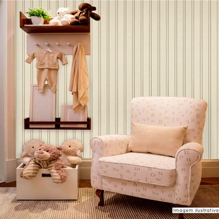 Papel de Parede Madeira Ripado MDF Clean - Várias Cores