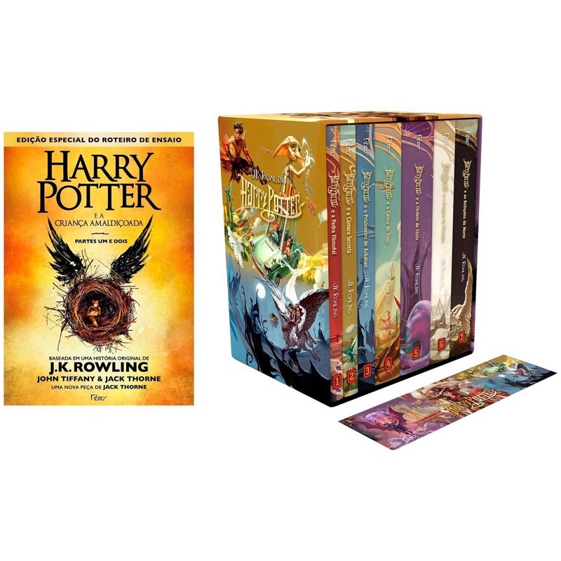 box versão tailandesa harry potter+ brinde | Shopee Brasil