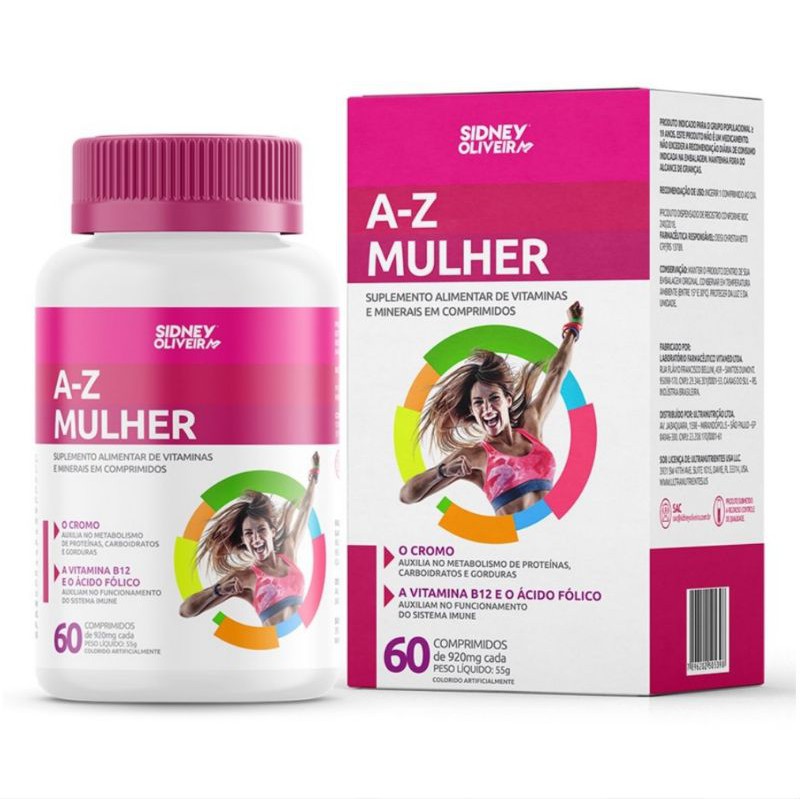 AZ Mulher, vitamina para mulheres, suplemento, vitaminas para o corpo ...
