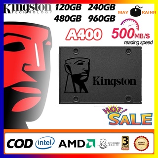Kingston Solid-State Drive/SSD A400 SATA 3-120GB/240GB/480GB Disco Rígido Interno Para notebook De Estado Sólido SATA3 2,5 Polegadas