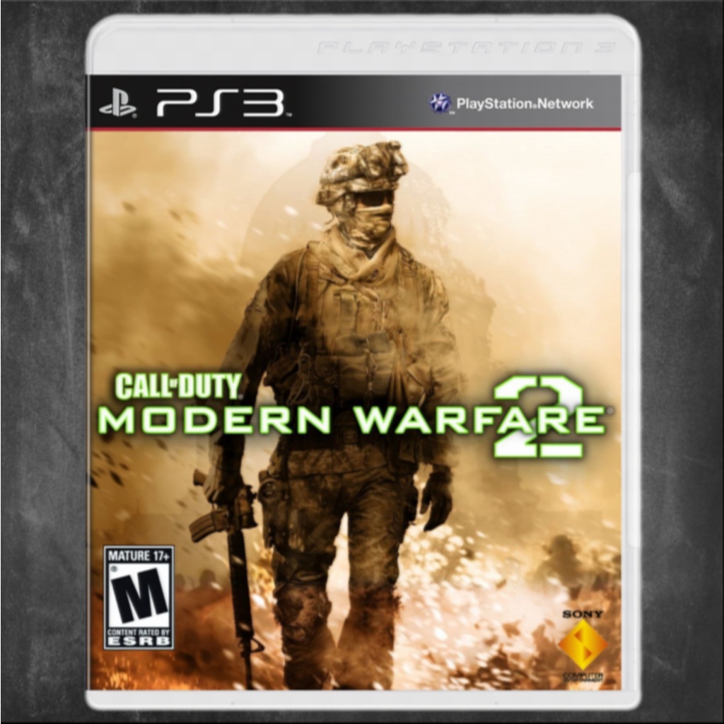 Jogo ps3 call of duty modern warfare 2 - midia fisica - SONY