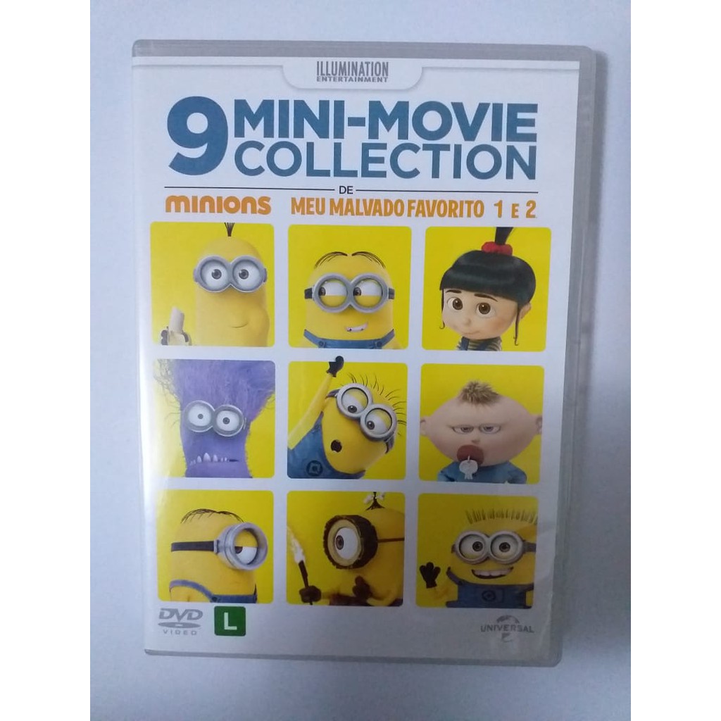 DVD 9 MINI MOVIE COLLECTION Shopee Brasil