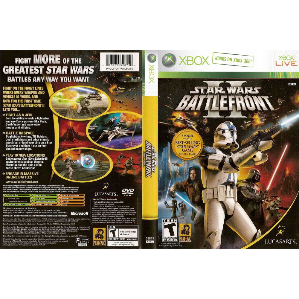 Star Wars Battlefront II - Xbox One (SEMI-NOVO)