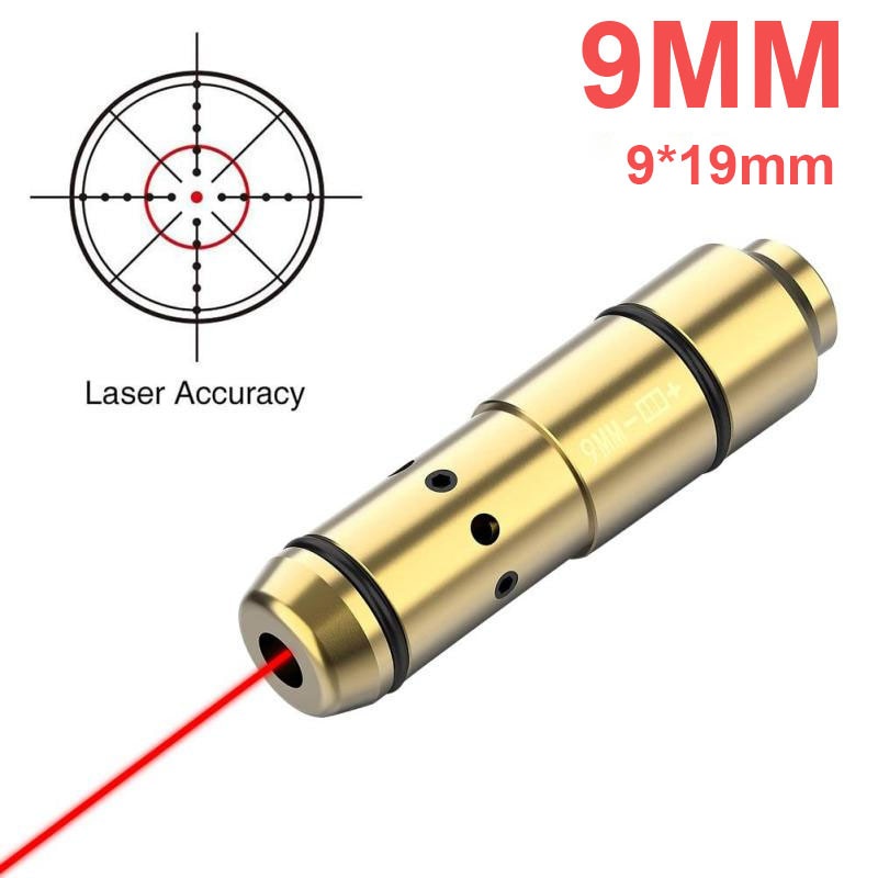 Laser Bullet Munição Laser De Treino Tiro Seco Calibre 9mm Shopee Brasil