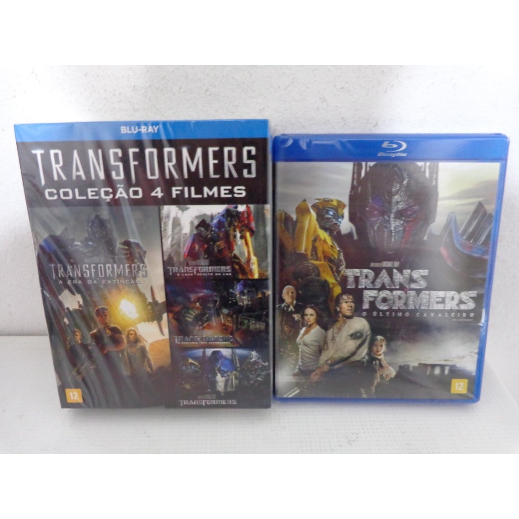 DVD - Coleção Transformers - 6 Filmes - Lacrados.