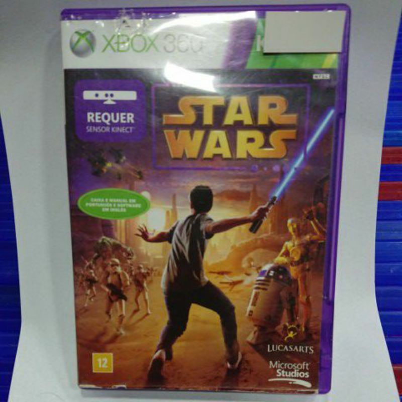 Jogo Kinect Star Wars - Xbox 360 - Mídia Física Original