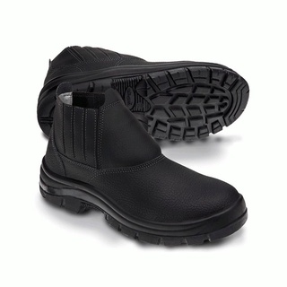 Bota de segurança masculina com biqueira de sales aço