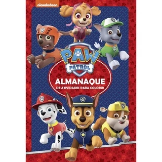 Patrulha Canina Almanaque de Atividades para Colorir