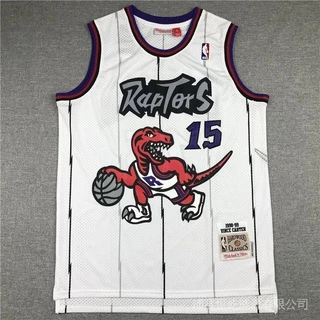 [6 Estilos] Camisas Nba Toronto Raptors 15 # Carter Retro Branco Roxo E Outros Basquete Spo YZbL