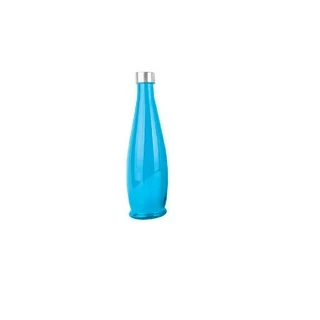 Garrafa De Vidro De Rosca para Geladeira Colorida Livre de BPA Acqua Color 1 Litro Água Vitrizi