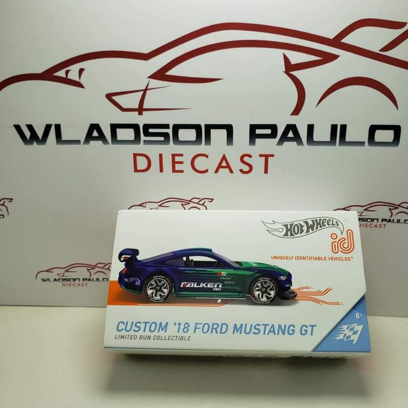 Hot Wheels 2020 id Custom '18 Ford Mustang GT Falken RARO Speed