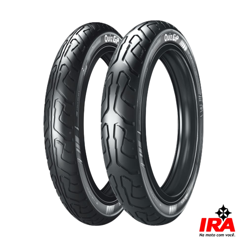 Par de Pneus Phoenix 50 60/100-17 e 2.75-17 Quiz Gp Ira | Shopee Brasil