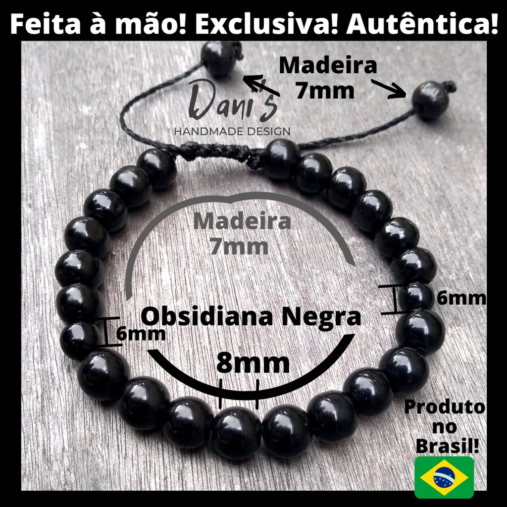 Pulseira Shambala Amuleto de Proteção contra Energias Negativas e Mau ...