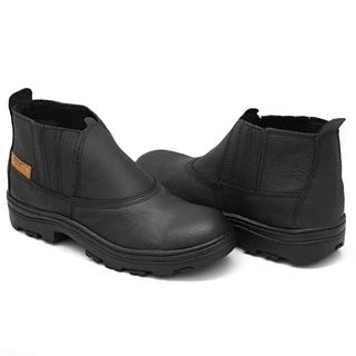 Botina de segurança bota super confortavel macia bota seguranca