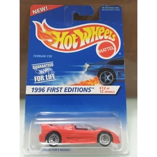 Hot Wheels Ferrari F50 Blue card