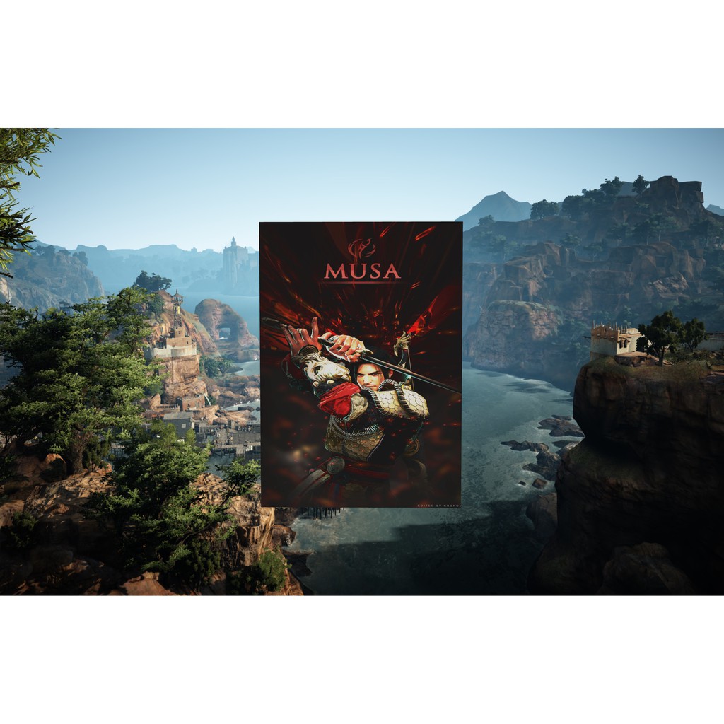 Quadro em MDF Musah Black Desert | Shopee Brasil