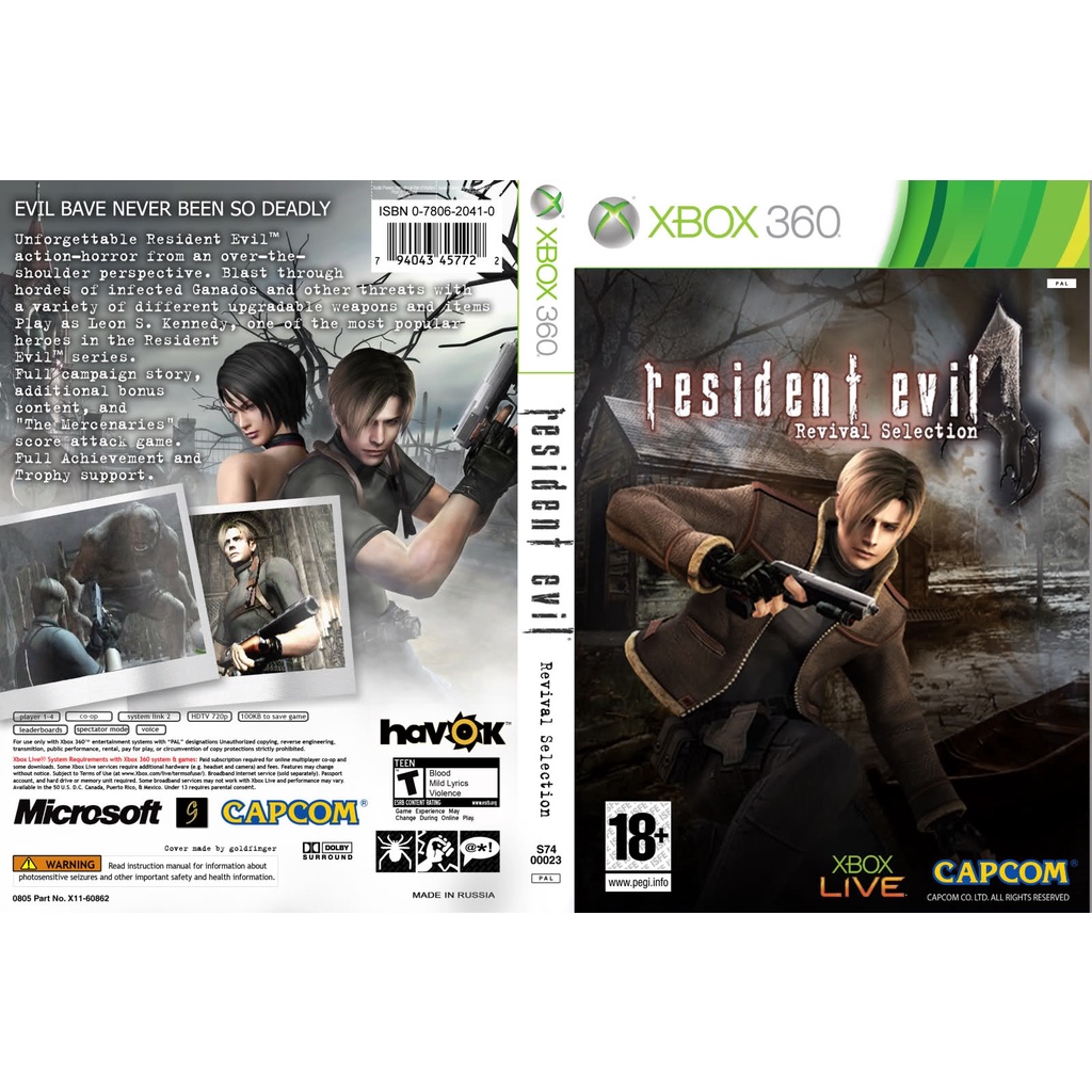 Resident Evil 4 Xbox 360 Original (Mídia Digital) – Games Matrix