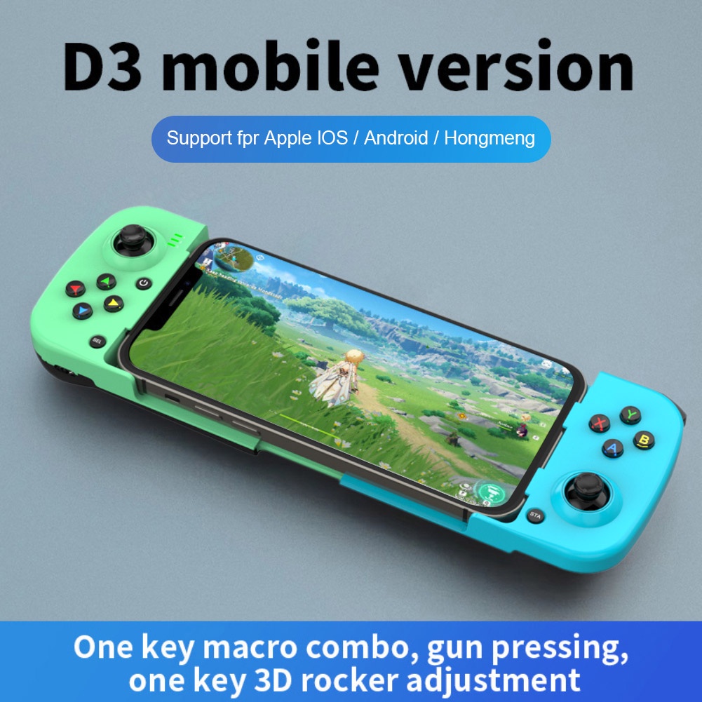 Controller Gamepad Bluetooth Telescopico Per Cellulare – Per Android, IOS, IPad, Tablet - Foto 2